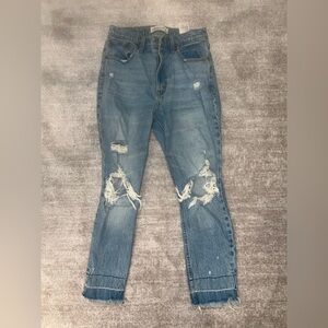 Abercrombie High Rise Mom Jeans